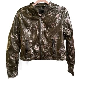 Joujou Vegan Leather Jacket Size M